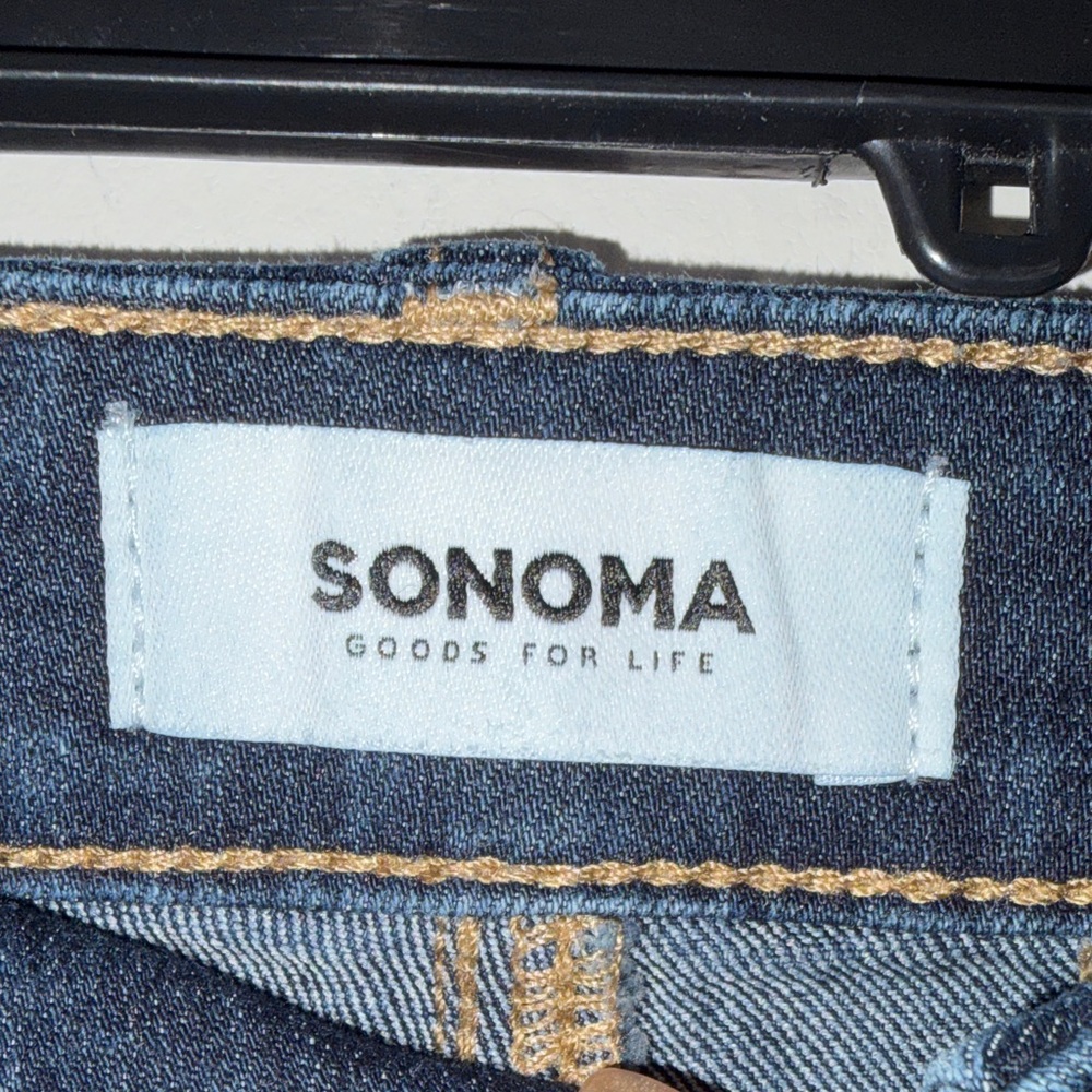 Sonoma Dark Blue Curvy Bootcut Jeans Women’s Plus Size 24W EUC #100 - Picture 2 of 13